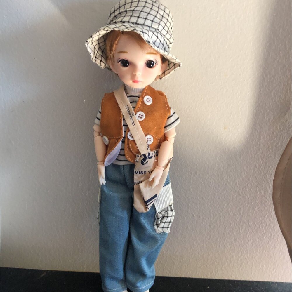 Jointed 30cm boy doll